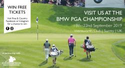 Competition: Win two tickets to the BMW PGA Championship at Wentworth