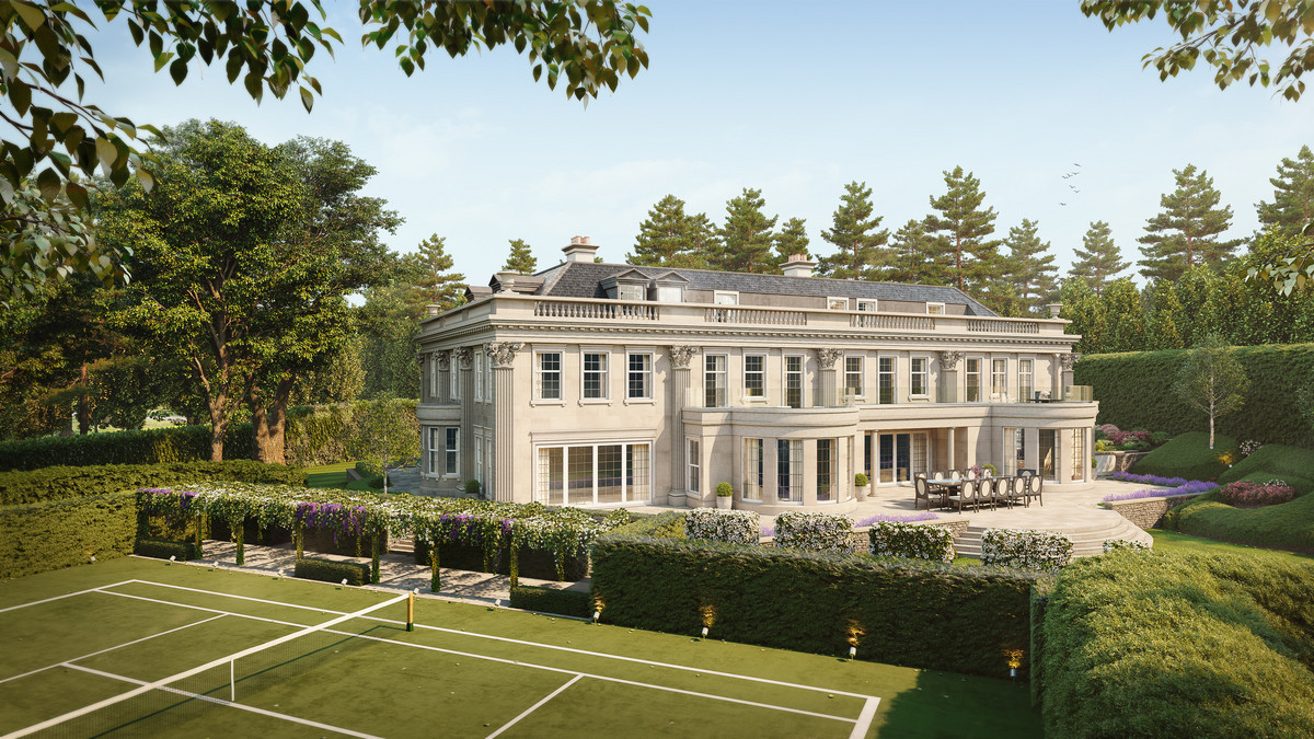 amazingCGI super prime mansion manor house in england