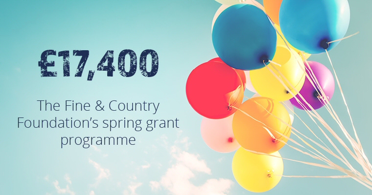 Grant programme returns: £17,400 awarded in spring 2019