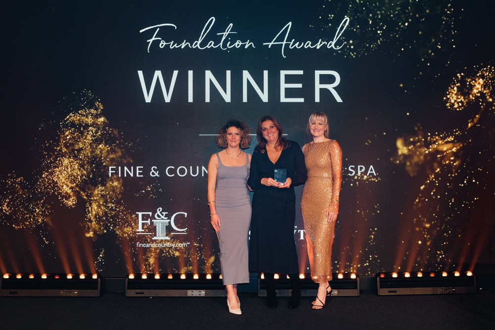 Fine & Country Droiwich win the Foundation award