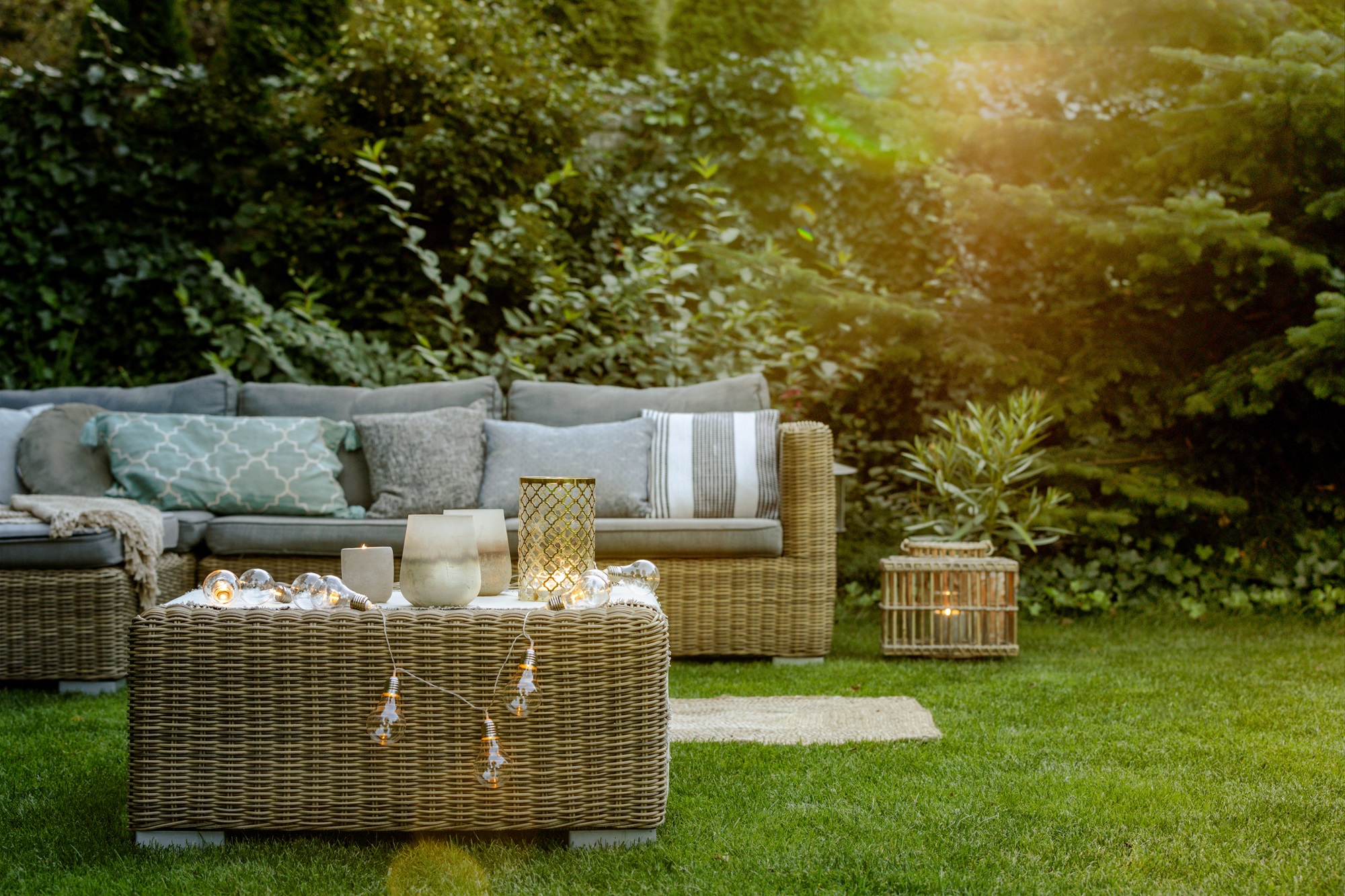 autumn is a great time to showcase any outdoor spaces your property might have