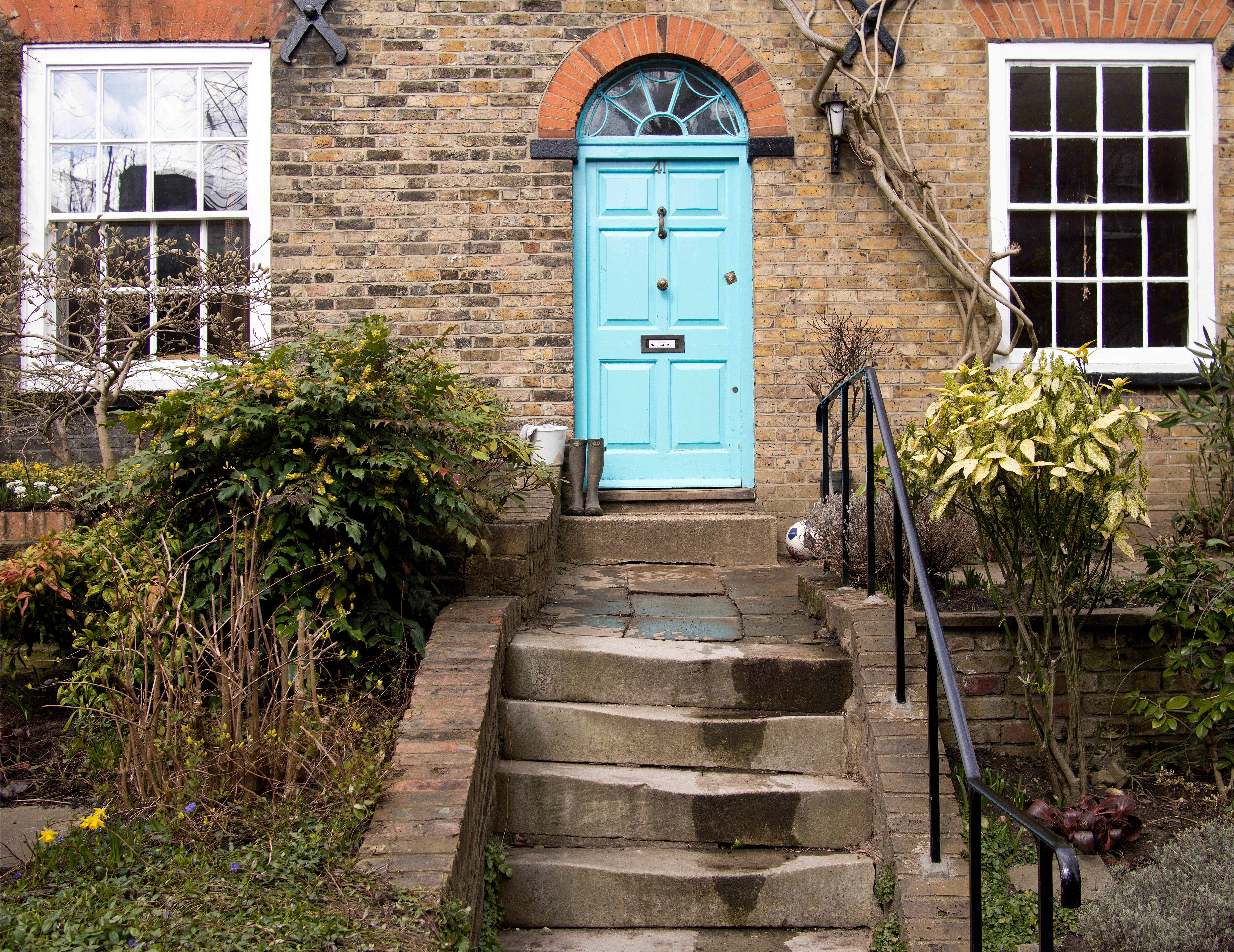 colourful front door