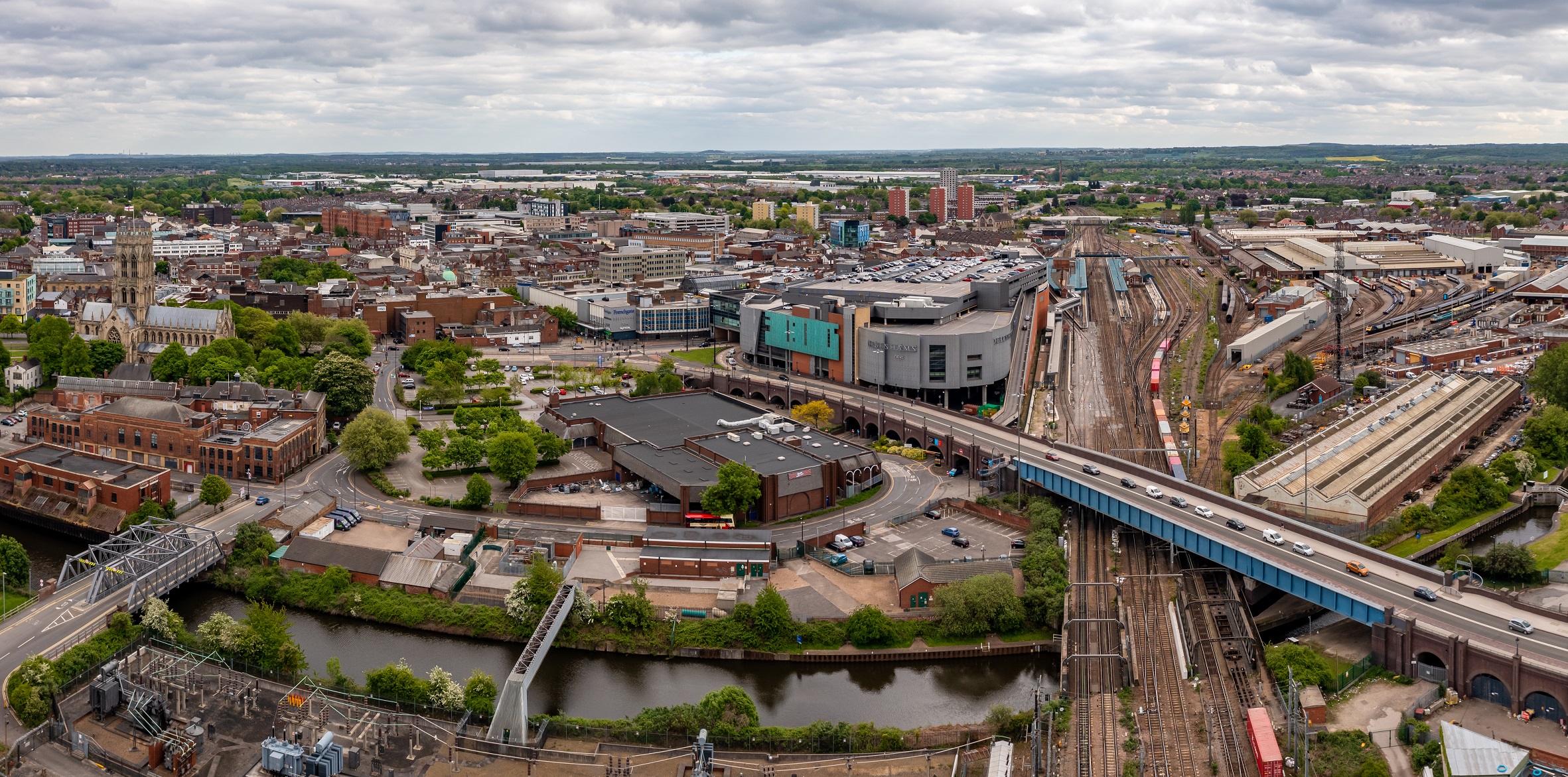 Doncaster, originally a Roman settlement, is home to the St Leger