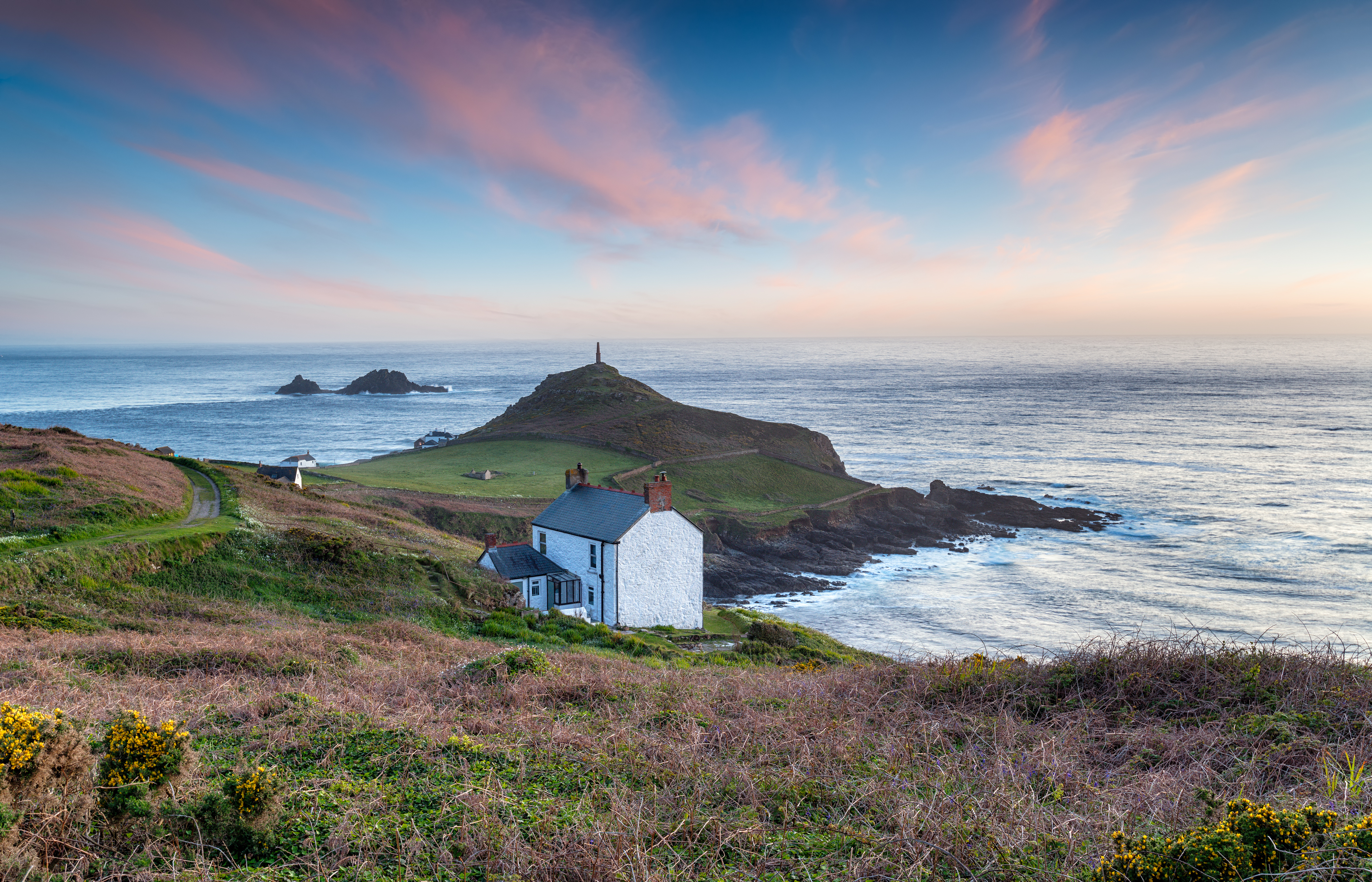 Dusk at Cape Cornwall