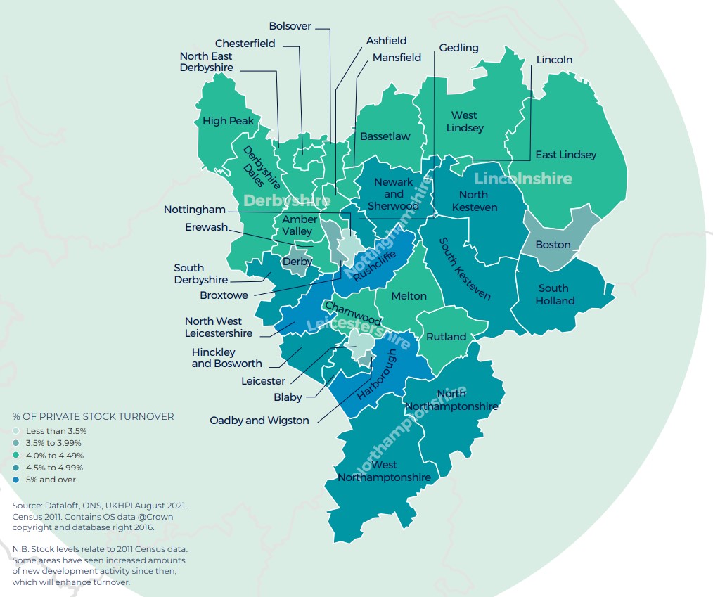 East Midlands Winter regional property market report 2021