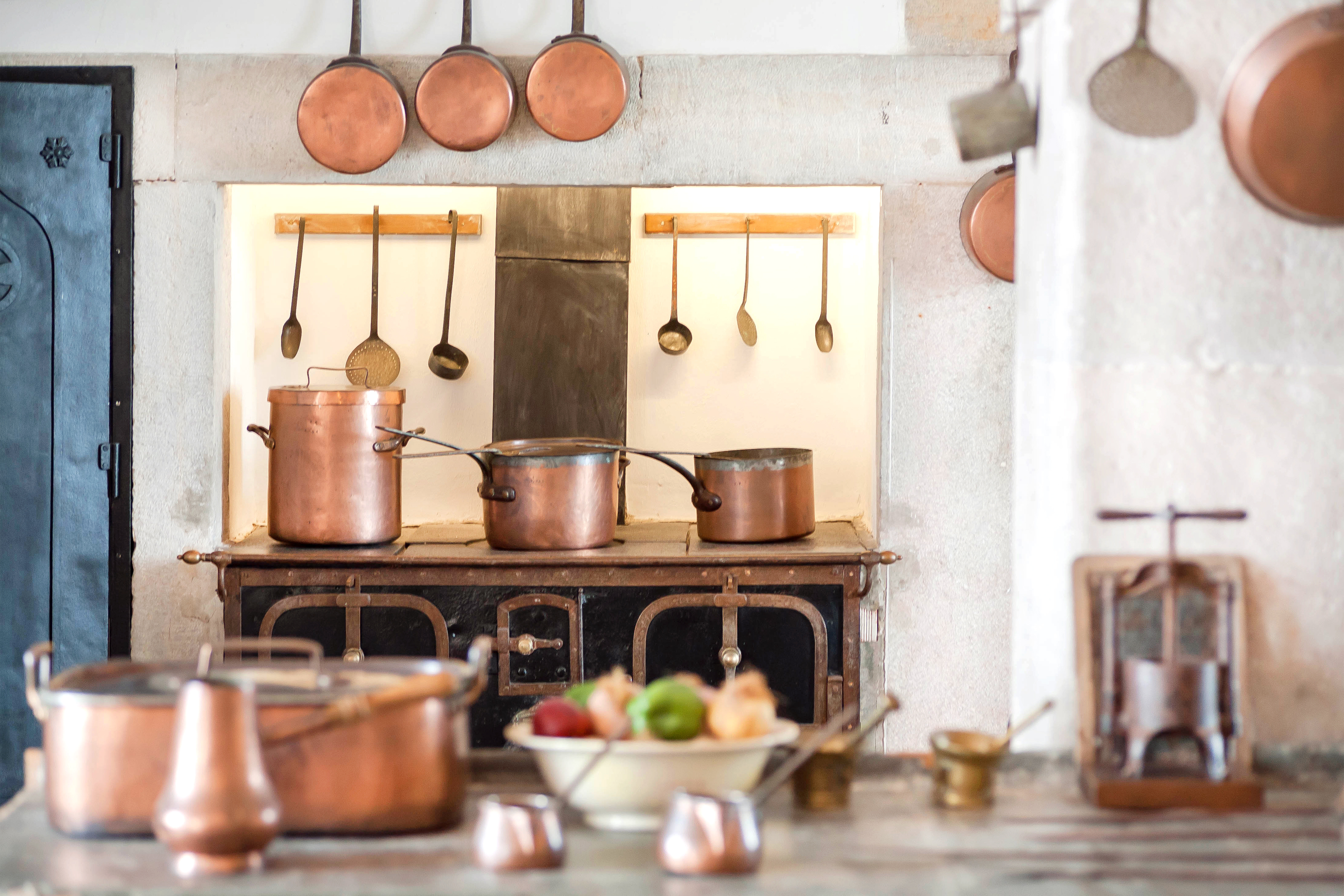 Embrace the clutter in your farmhouse kitchen
