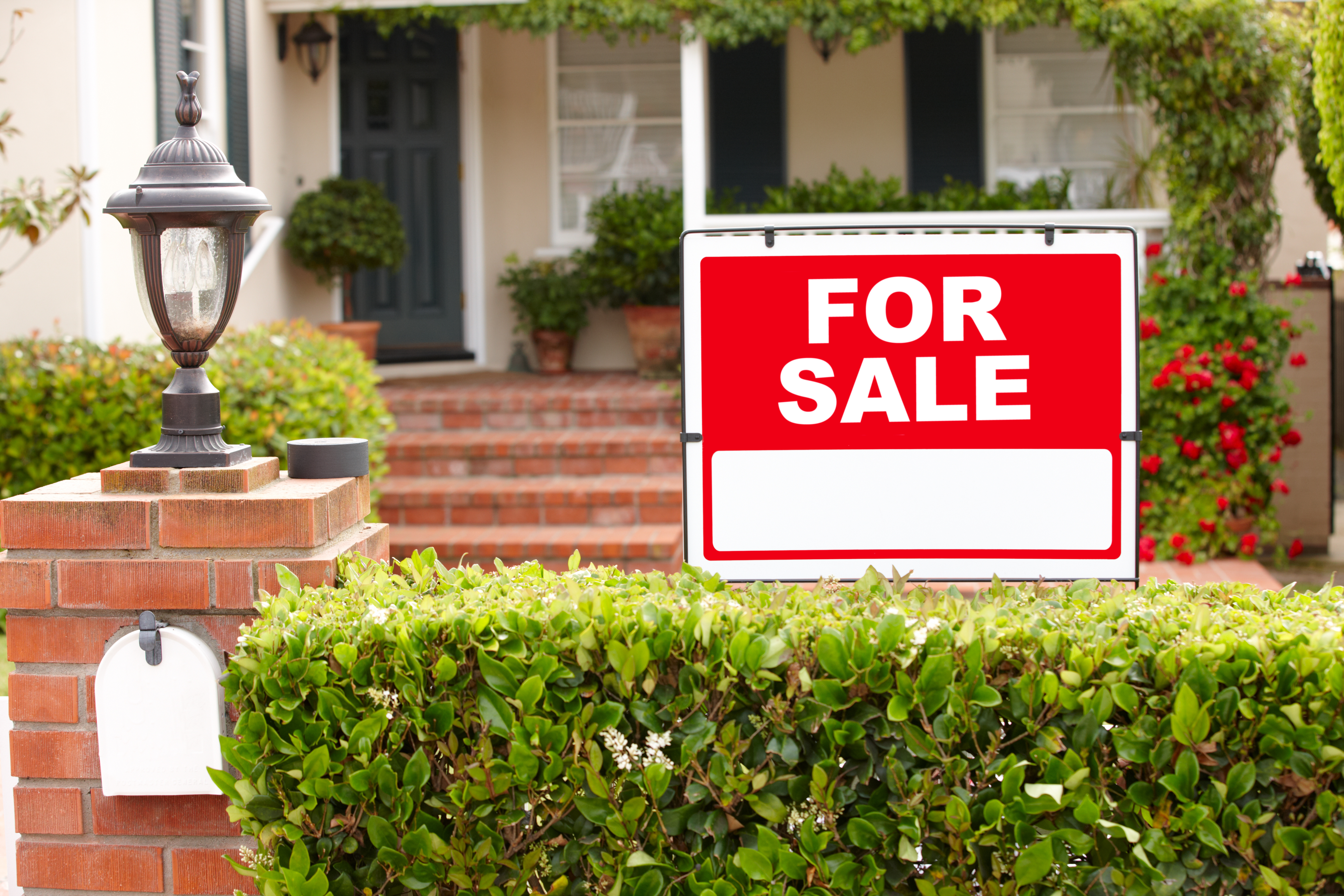 House for sale sign