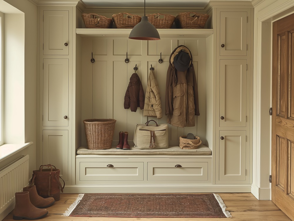 Is your entryway primed for heavy coats, thick scarves, and muddy boots galore