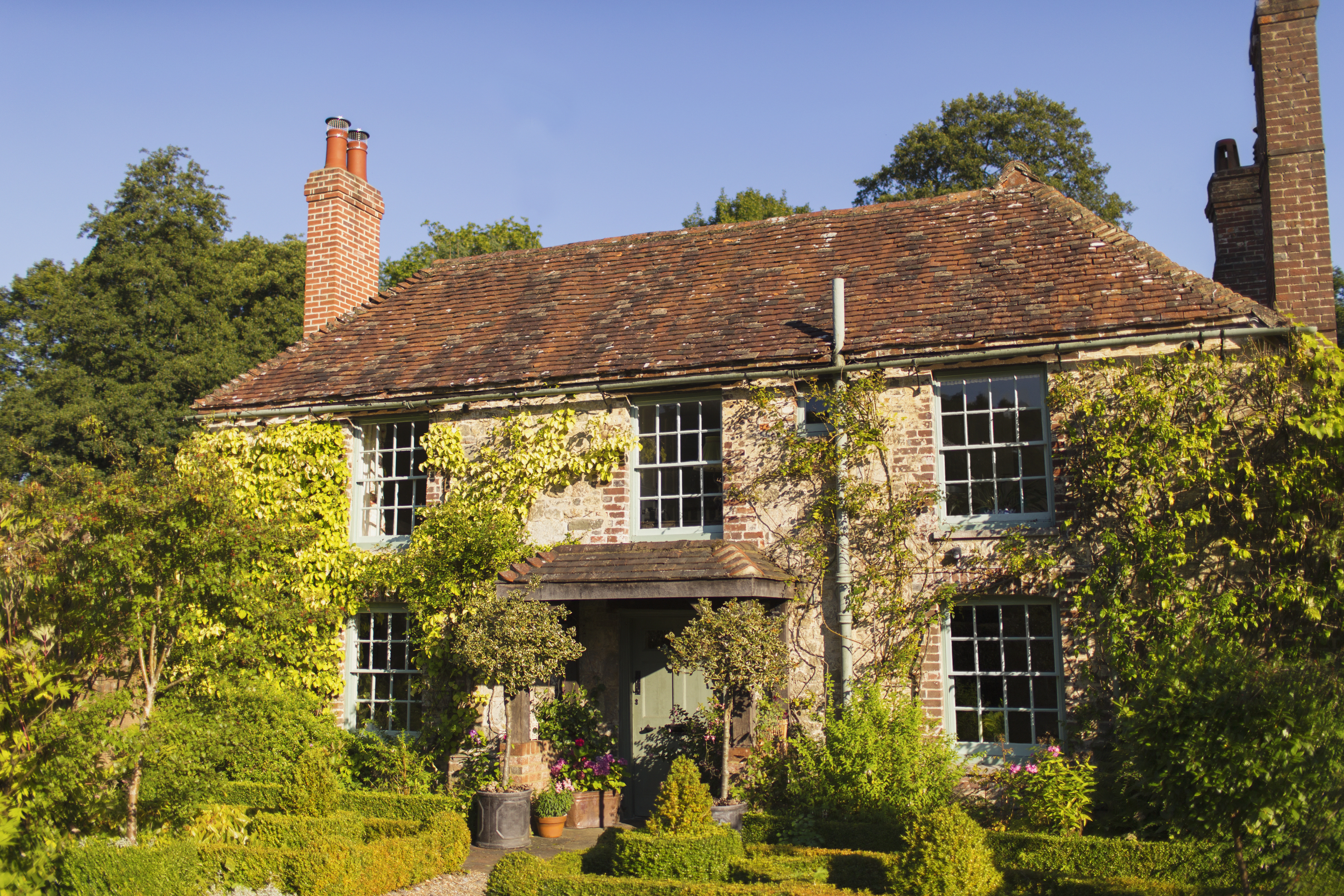 Ivy covered cottage, Haslemere, England