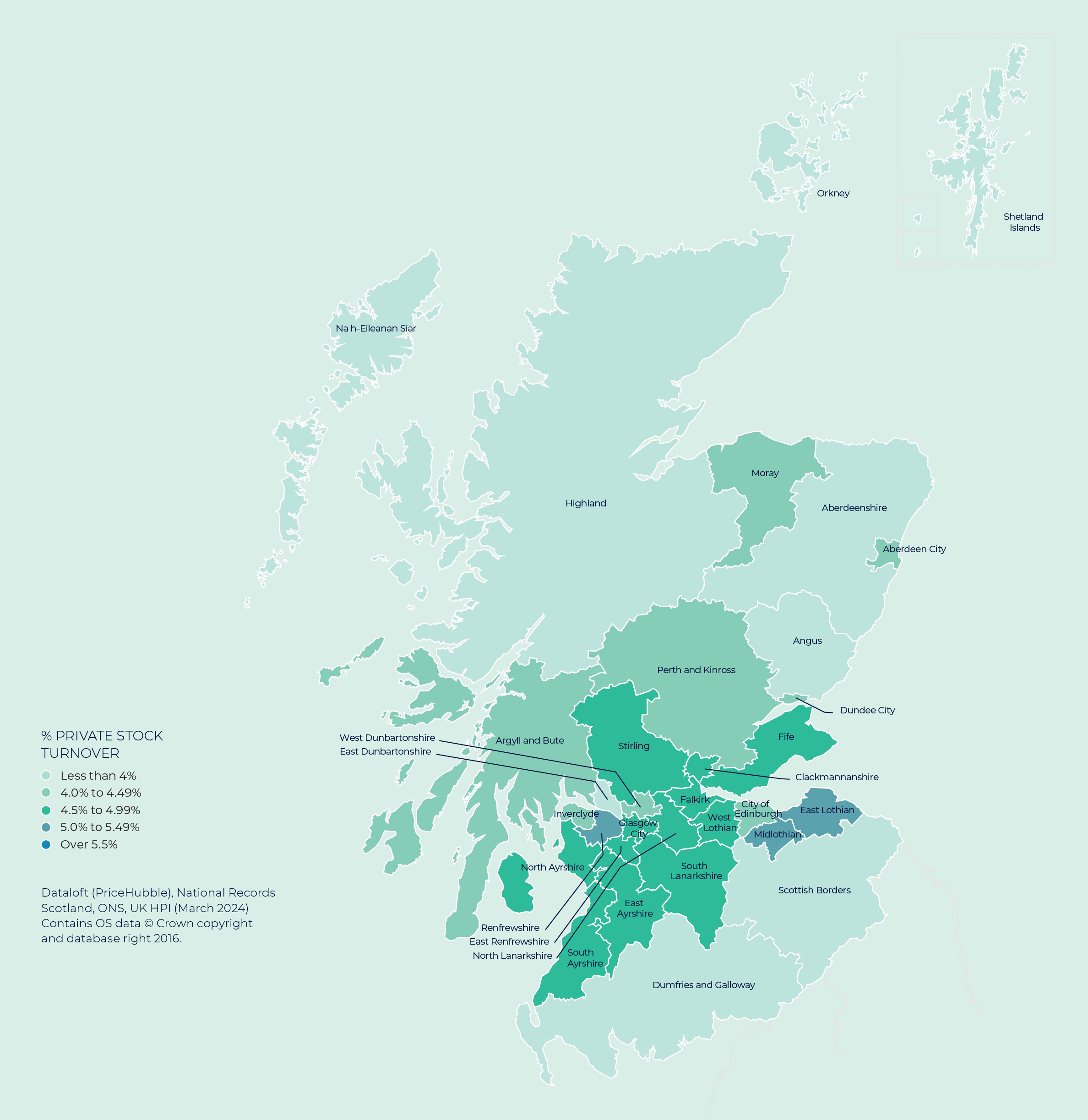 MAP Scotland Property Market