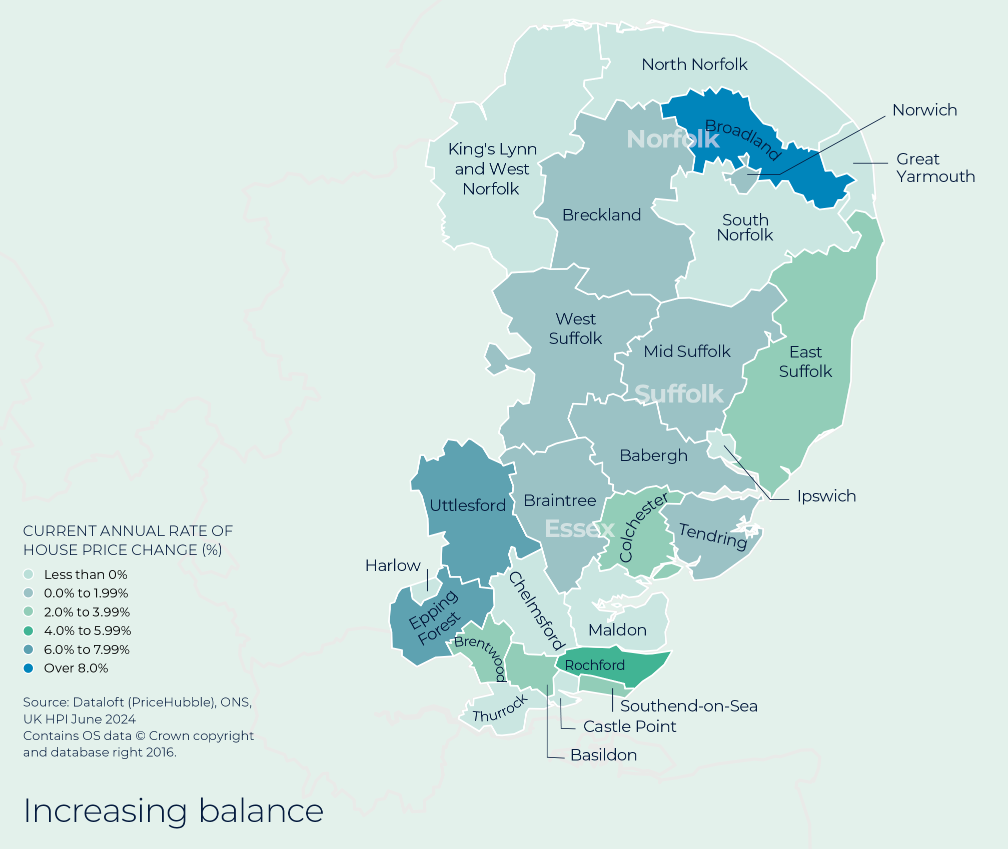 MAP Essex Property Market