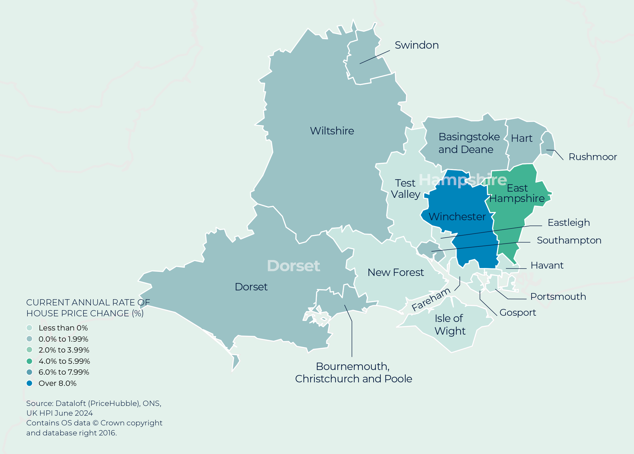 MAP Southern Property Market