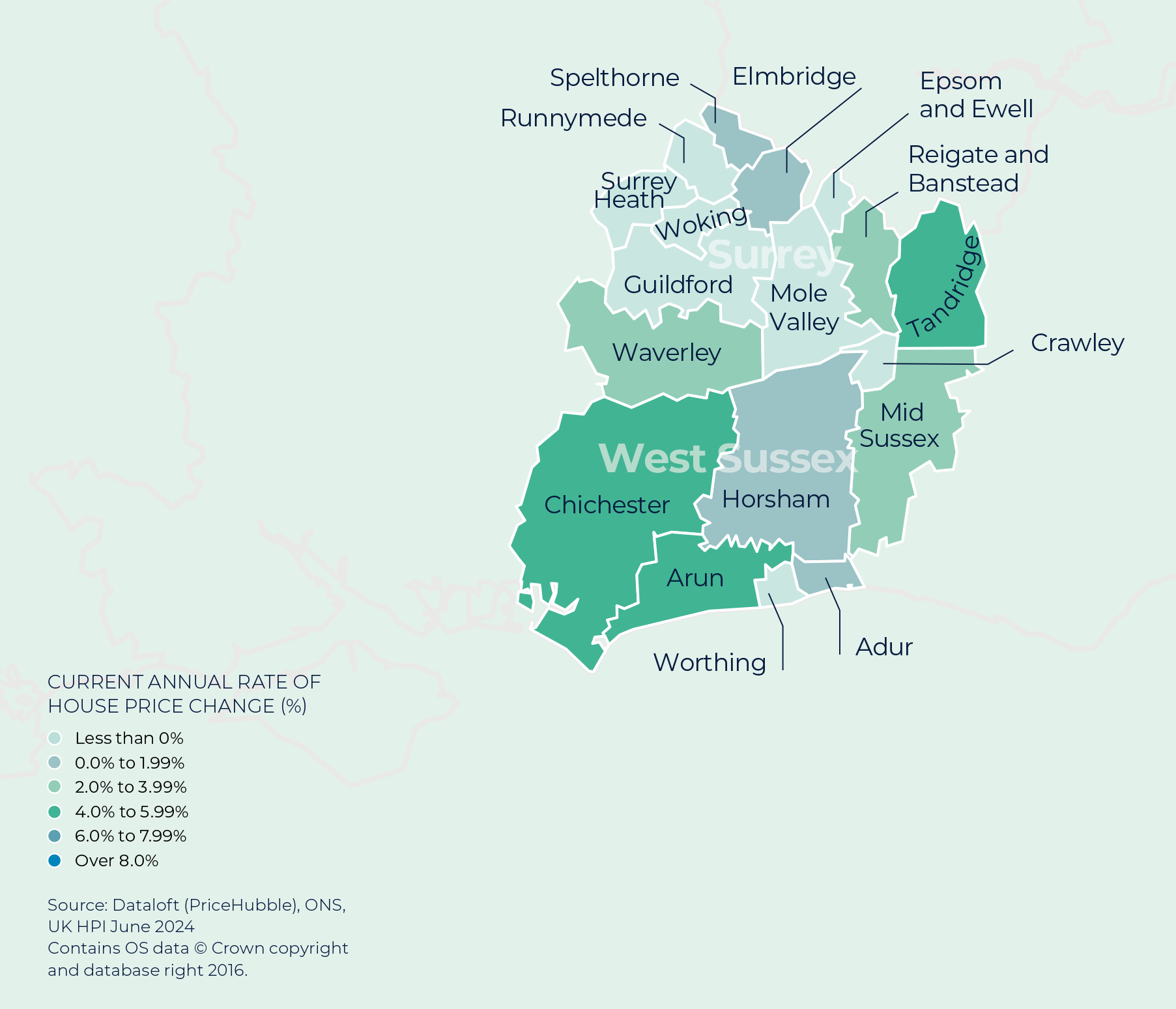 MAP Southern Home Counties Property Market