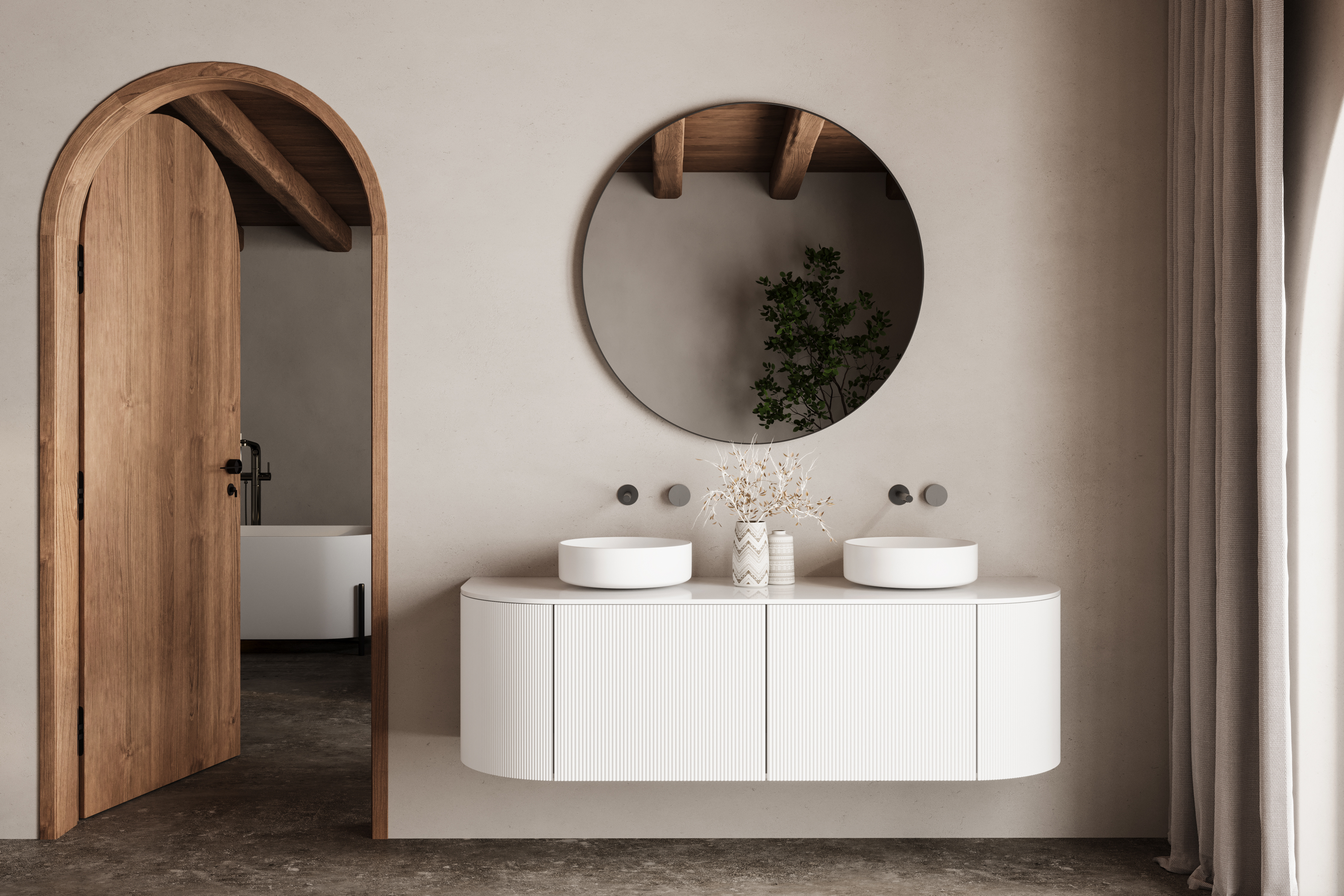 Minimalist spaces help buyers imagine their own lives in the home