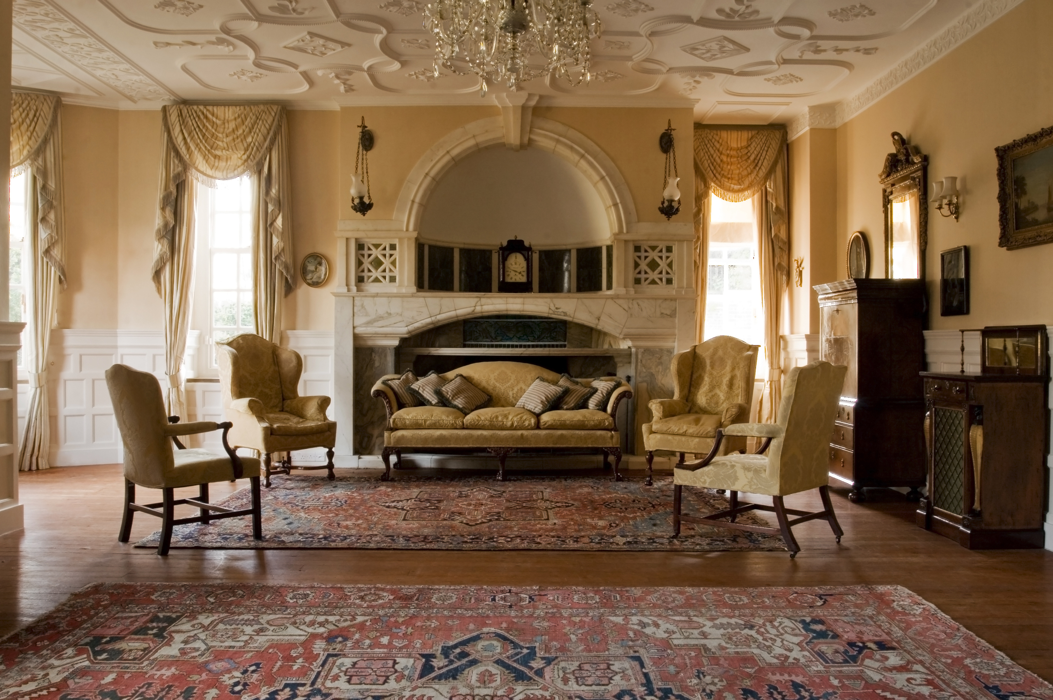old traditional english british interior design dark haunted