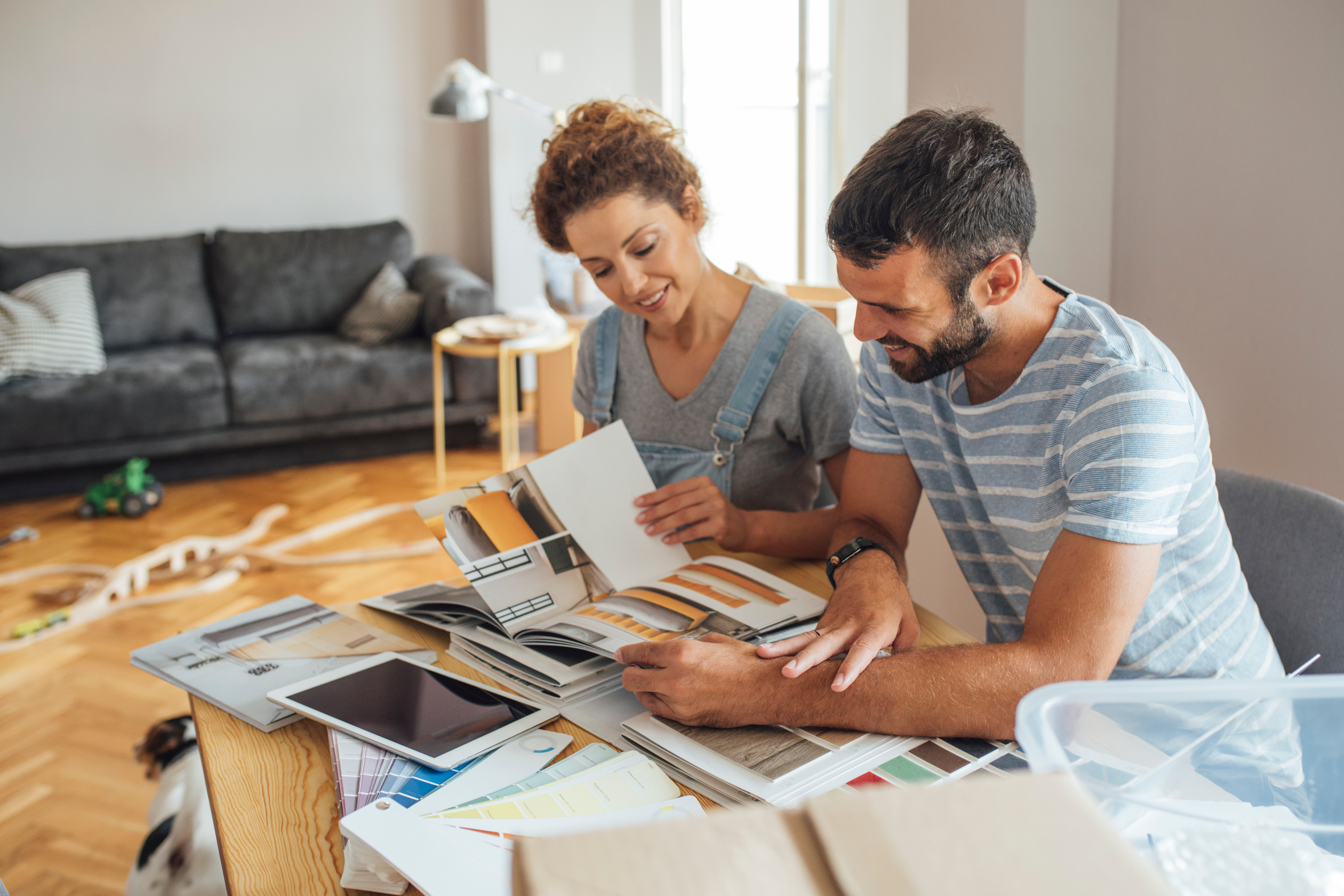 Renovations are daunting, and so creating your own detailed schedule