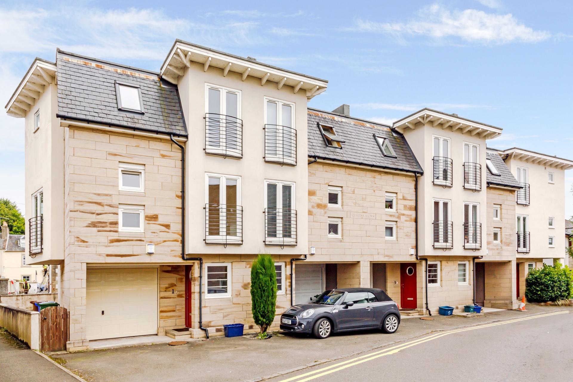 scotland unique new stone built apartments