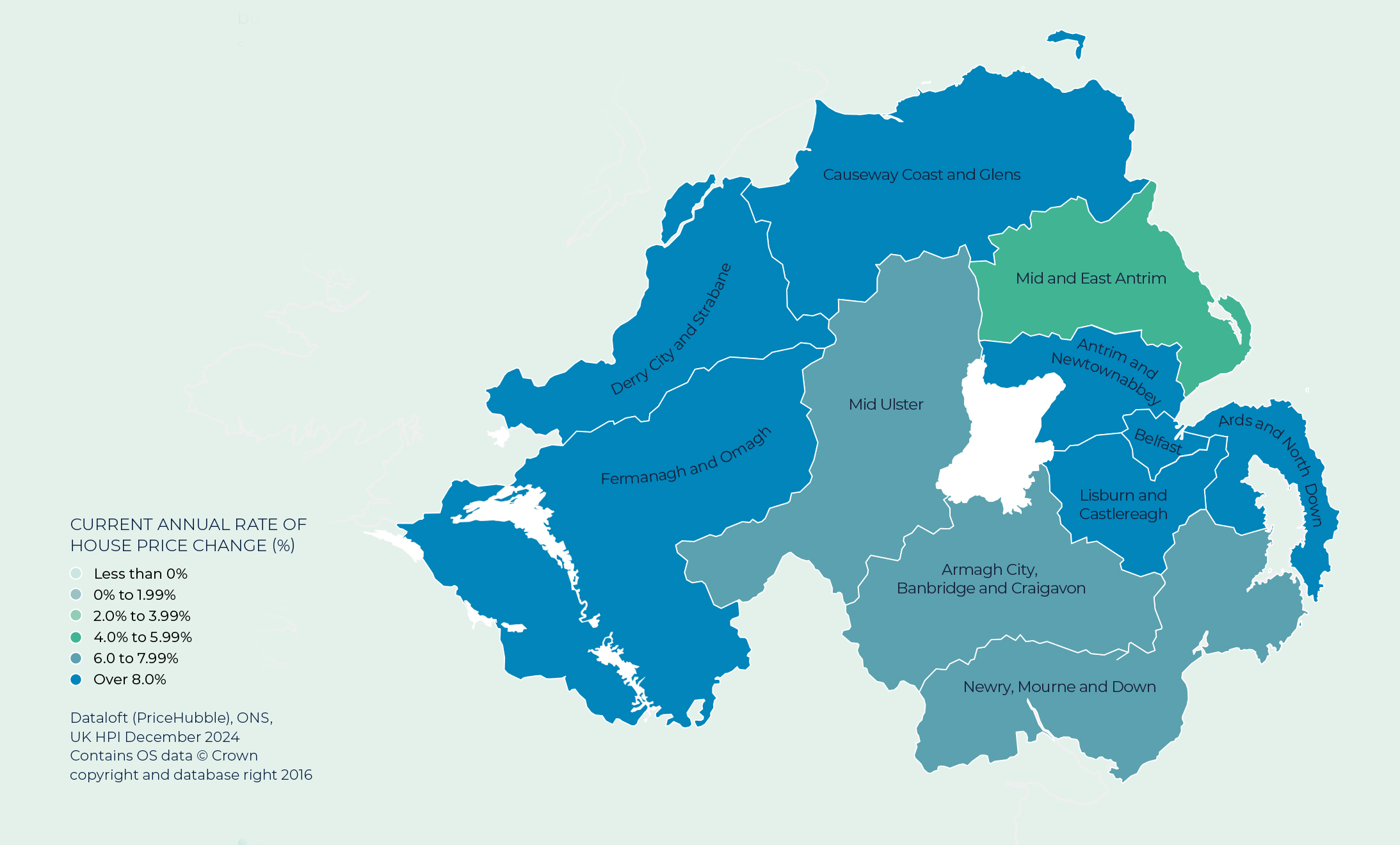 Northern Ireland Map