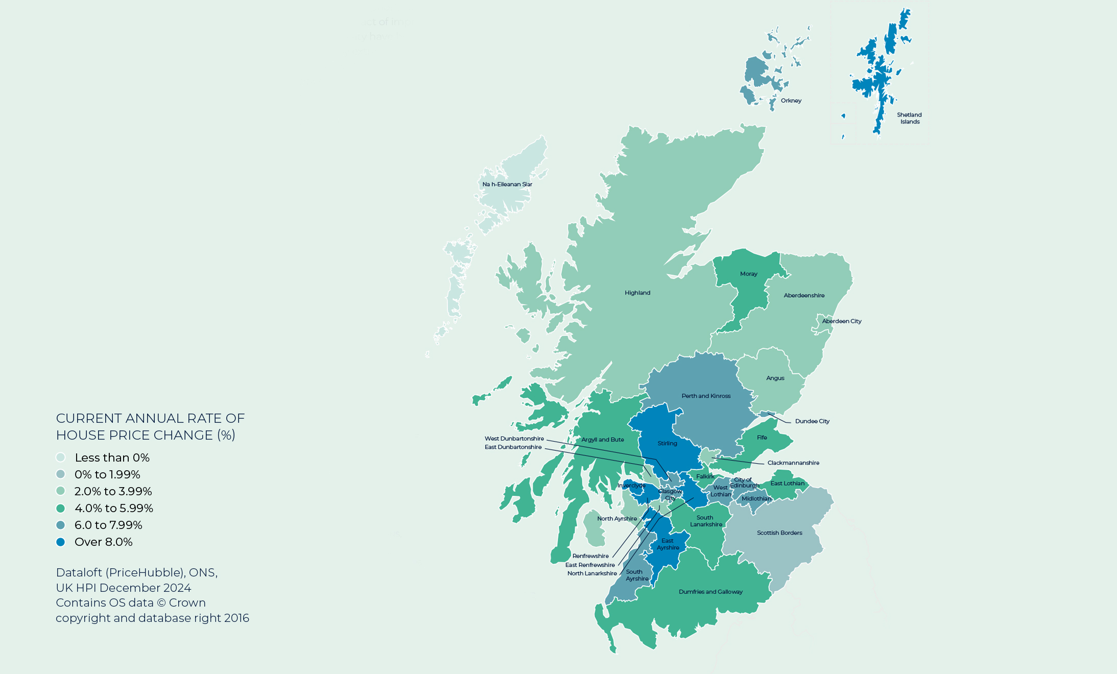 Scotland map