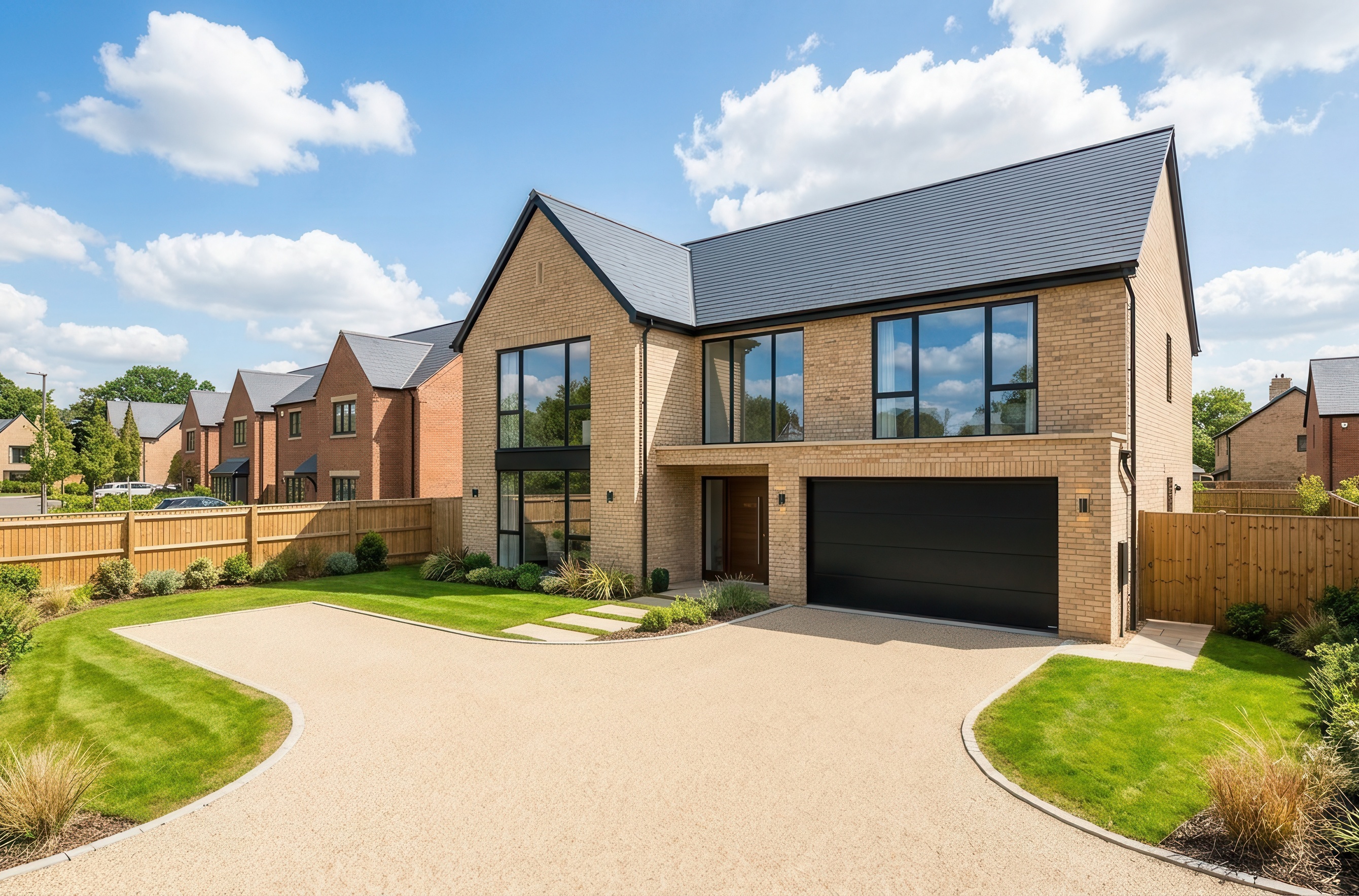 suburban_residence_featuring_a_modern_brick_house_large_windows_and_a_paved_driveway