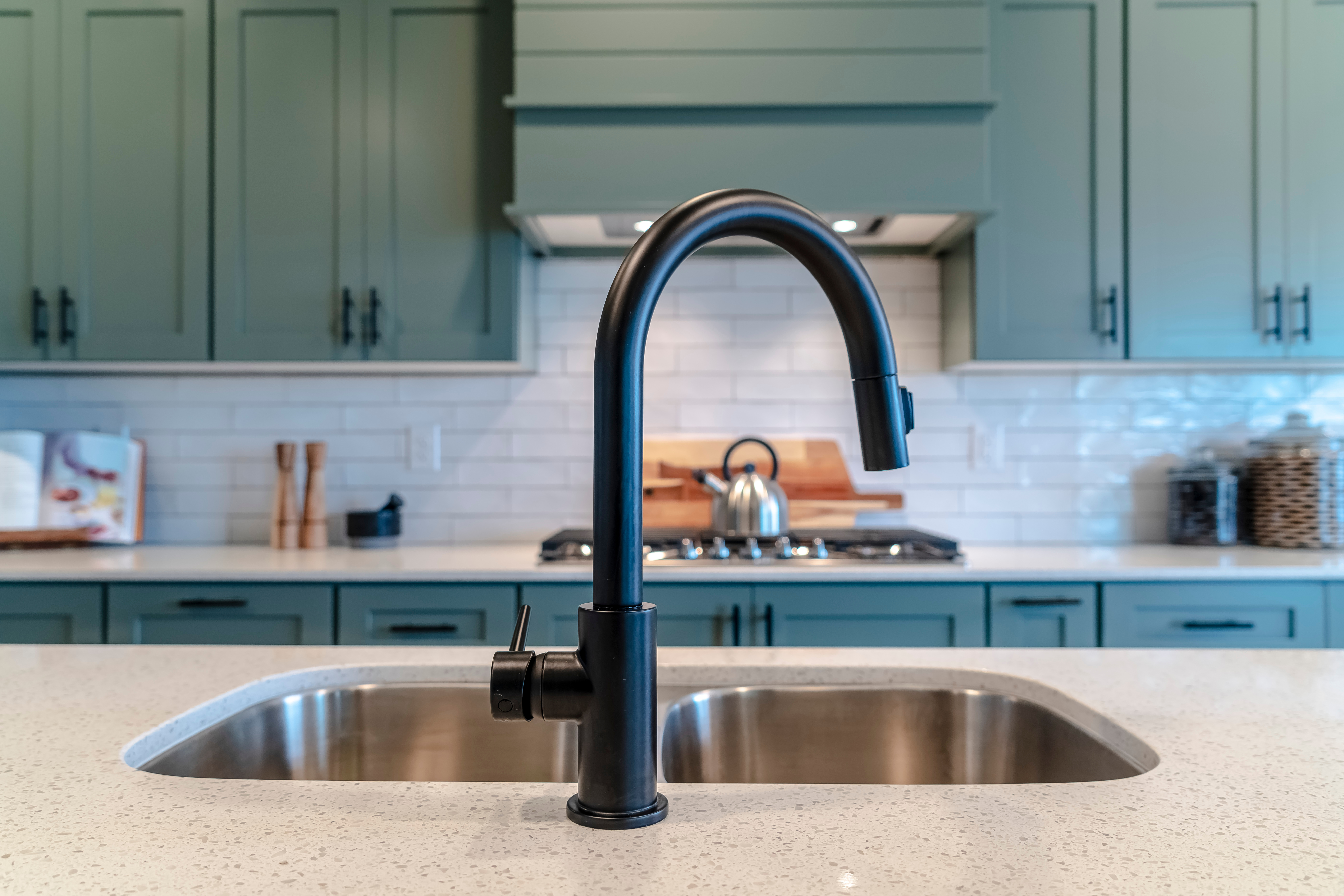 The sink and handles are the most used parts of your kitchen, and this can start to show over time