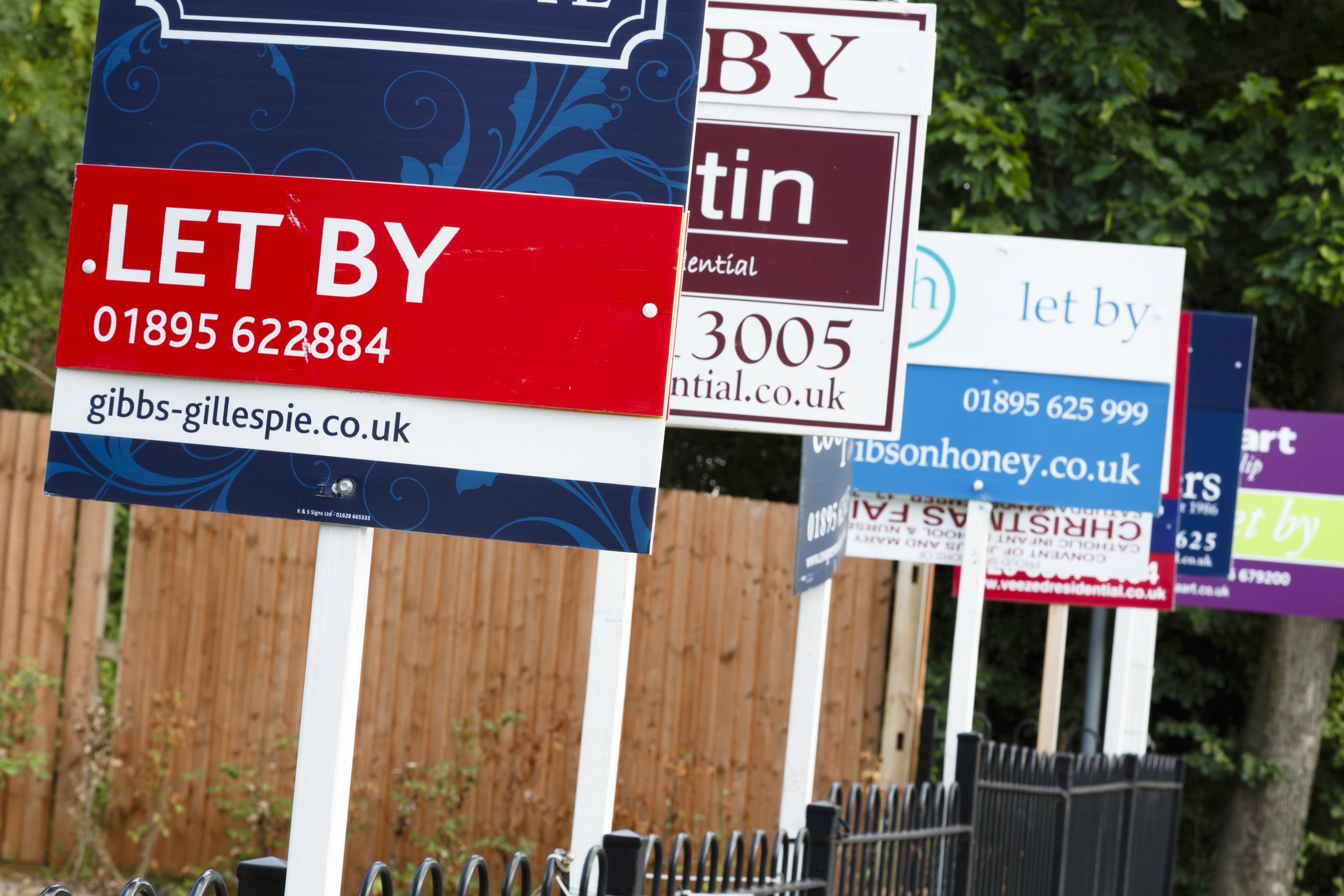 To let estate agency signs boards