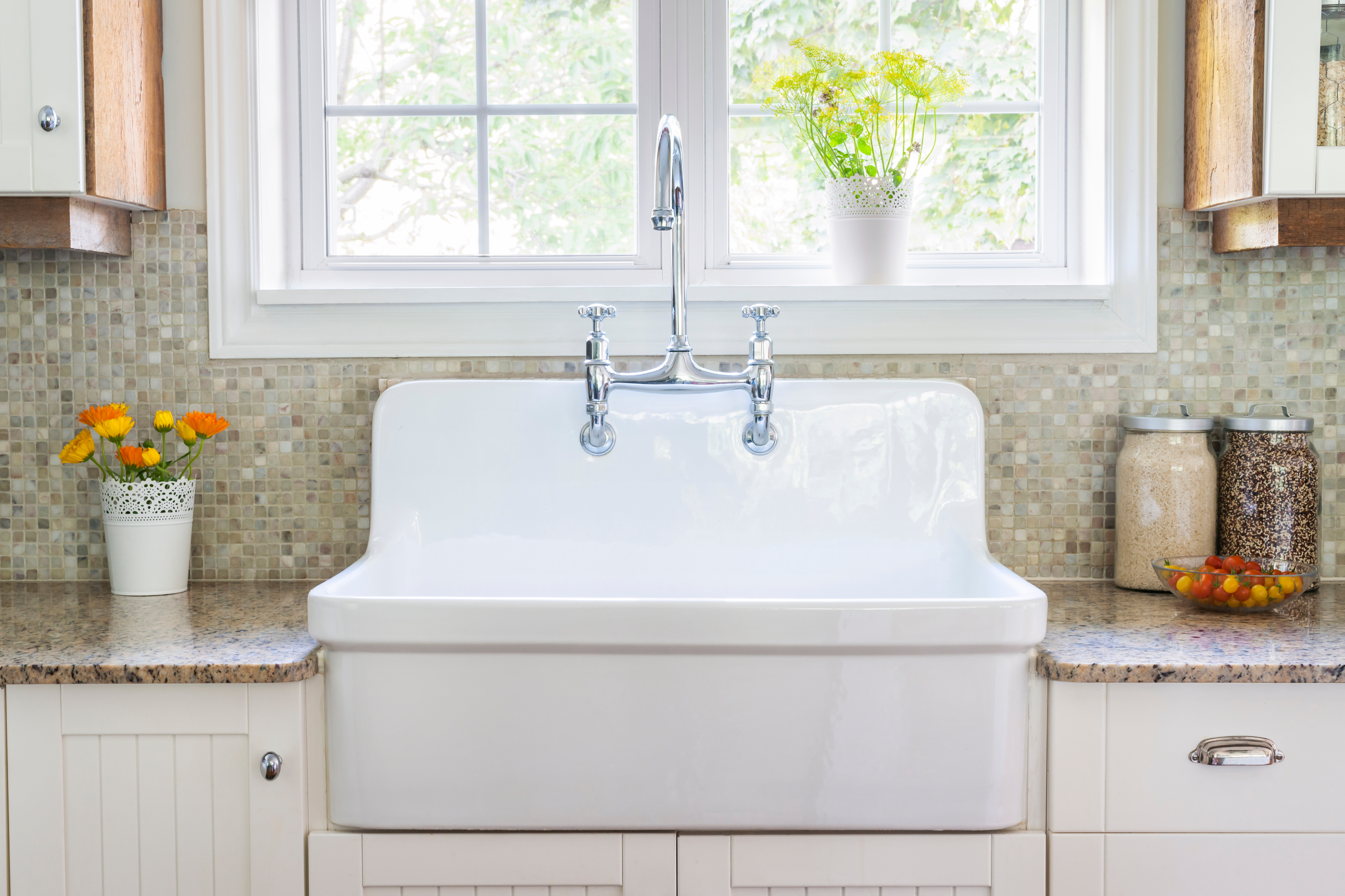 You can refresh the whole kitchen by simply changing up your tile backsplash NEW