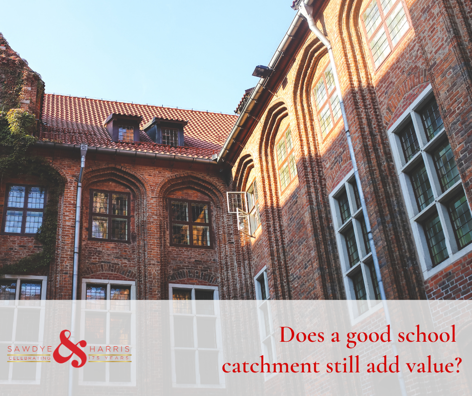 Does a Good School Catchment Still Add Value?