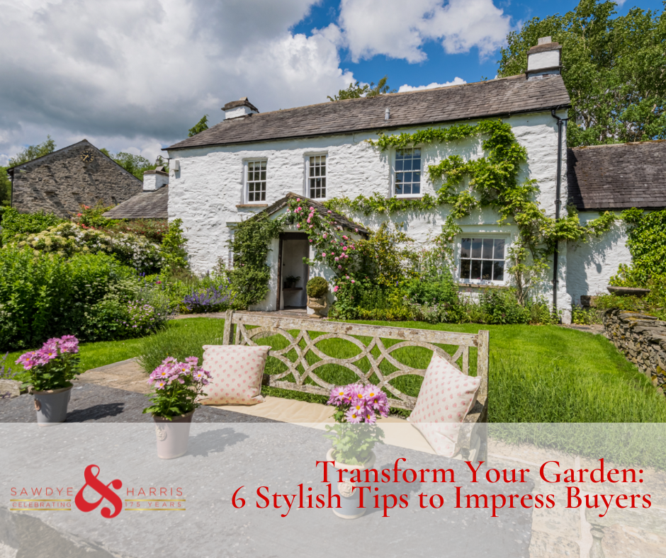 Transform Your Garden: 6 Stylish Tips to Impress Buyers 