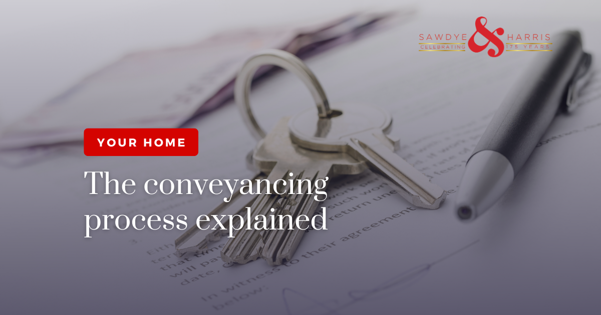 The conveyancing process explained 