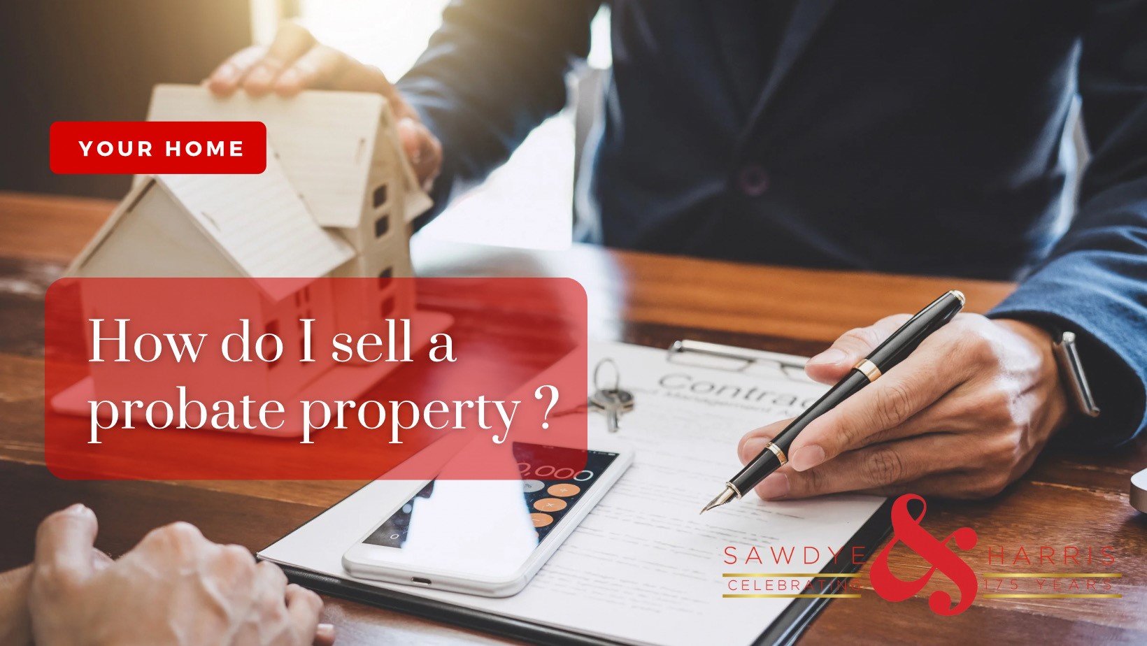 How do I sell a probate property?