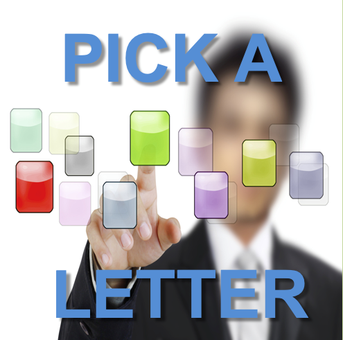 Pick A Letter