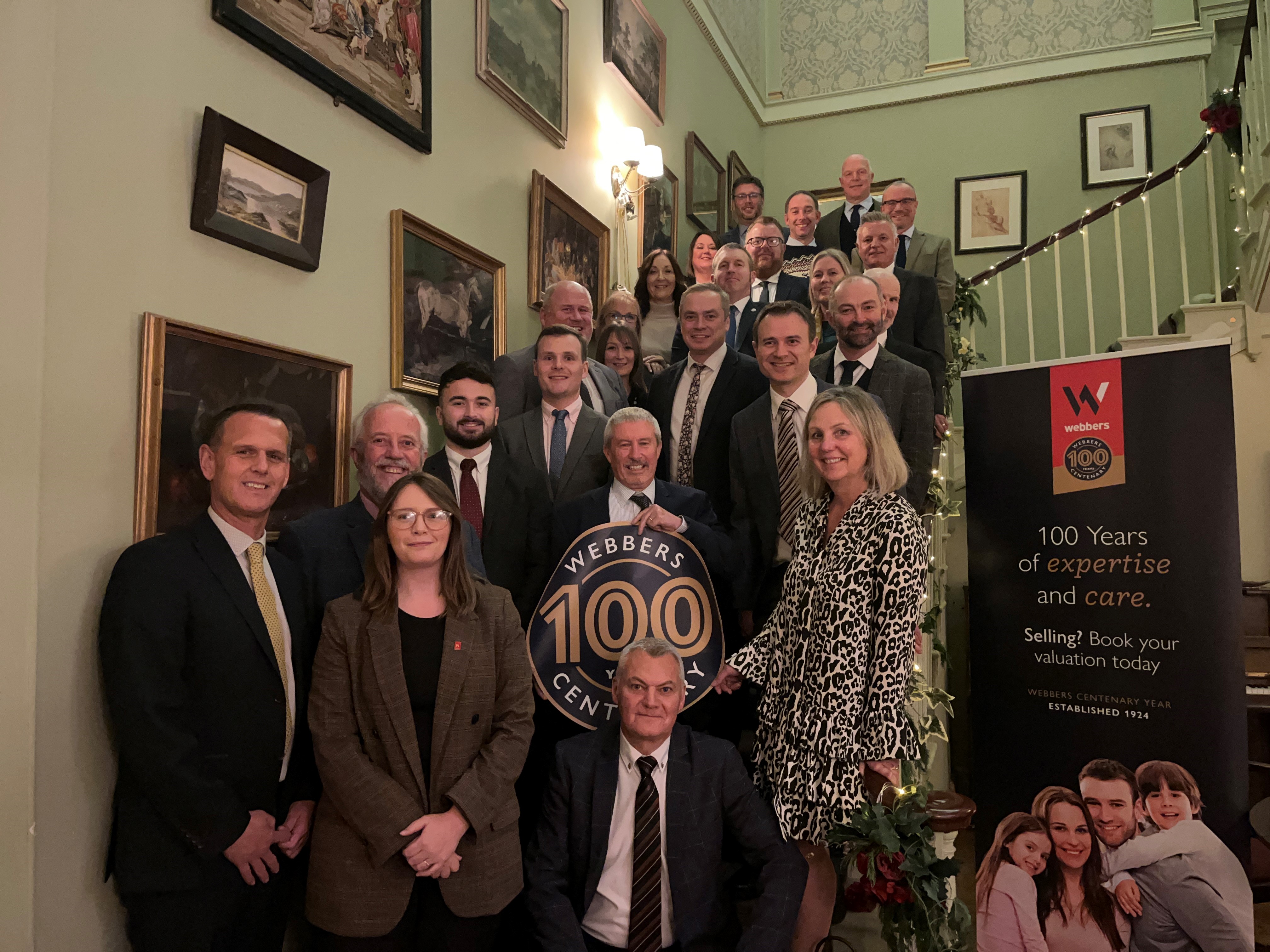 Webbers Estate Agents celebrates a century of excellence in 2024