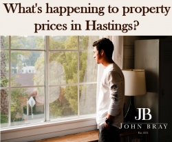 What's happening to property prices in Hastings?