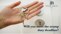 Will you meet the stamp duty deadline?