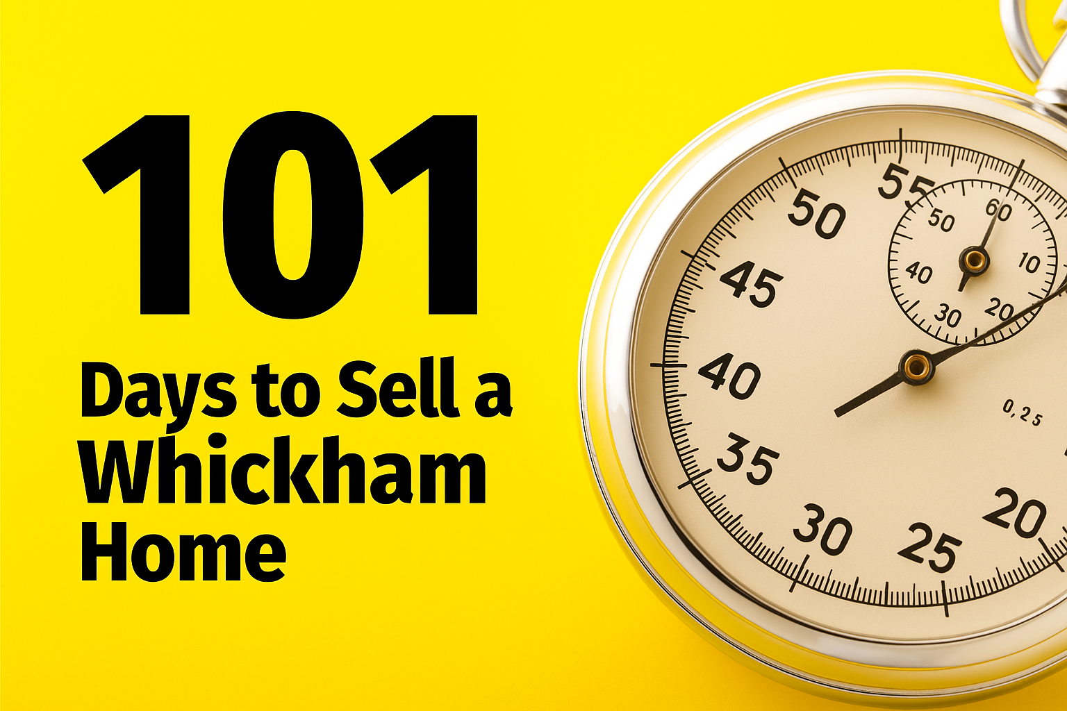 101 Days to Sell a Whickham Home