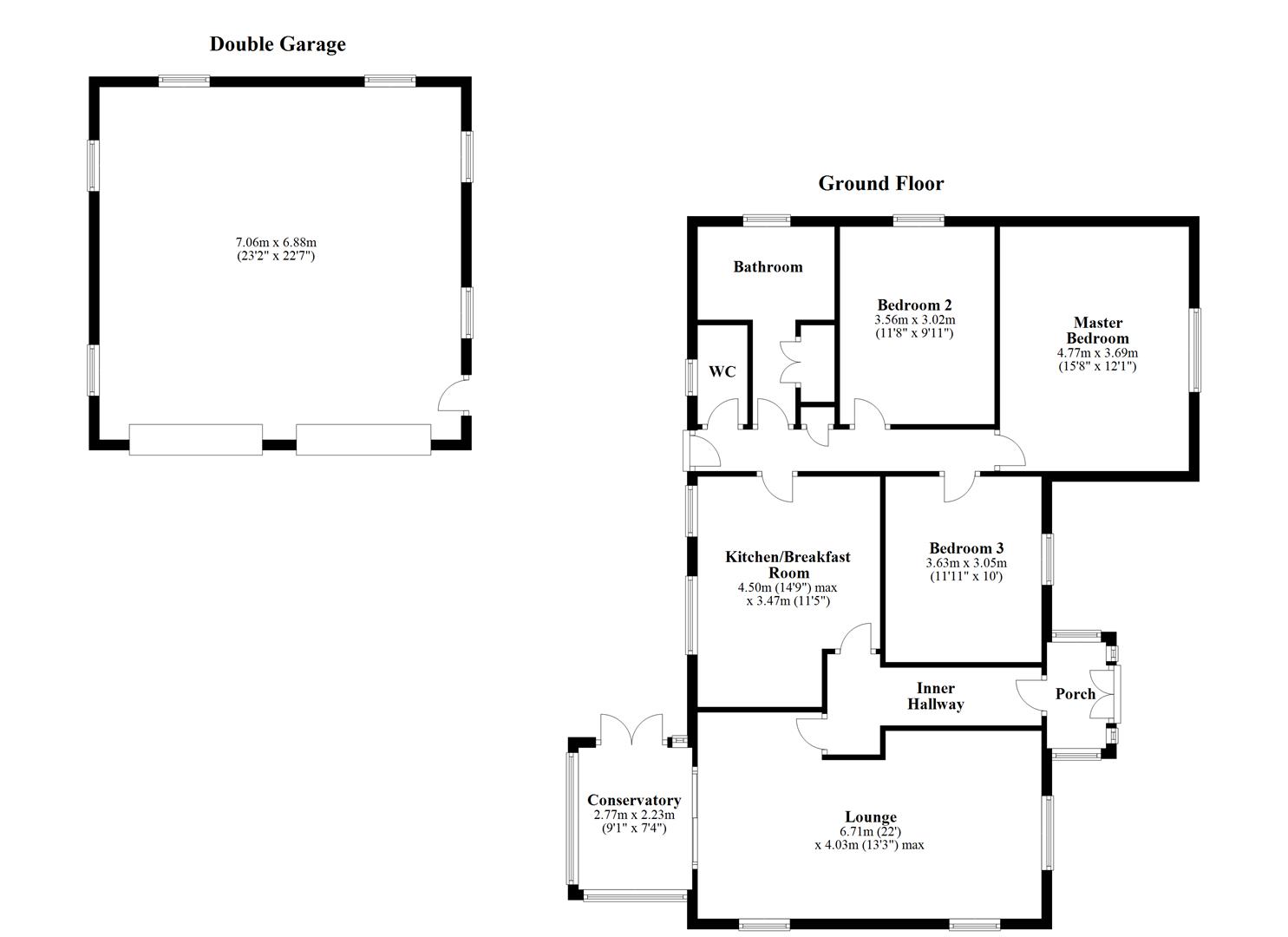 3 bedroom Detached Bungalow for sale in StokeonTrent