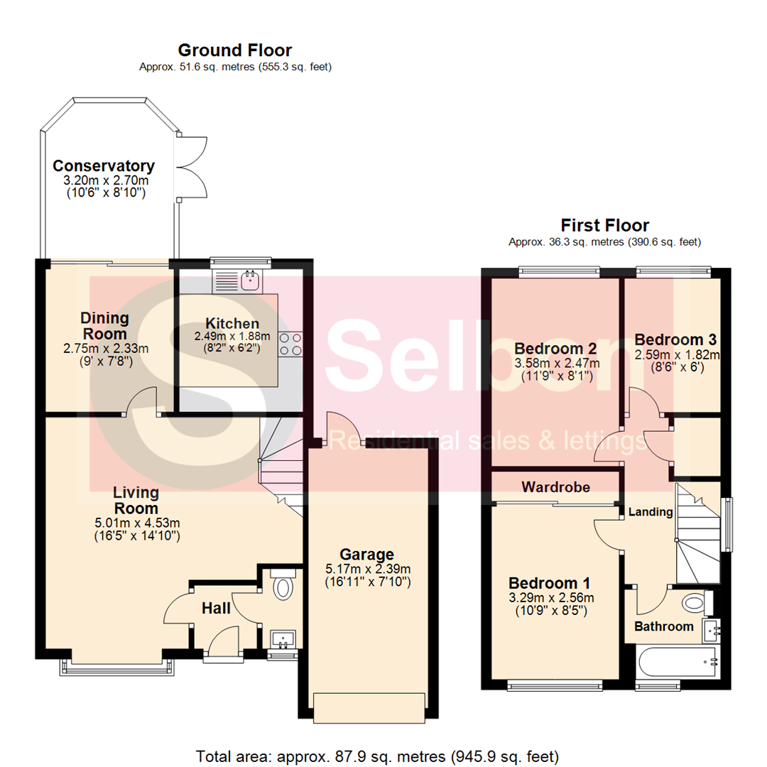 Bedroom 3 Farnborough Sale Houses For