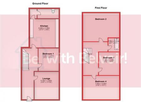 4 bedroom Terraced House to let in Bernard Road