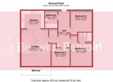 3 bedroom Flat to let in Fleet Street, City Centre, Brighton, BN1