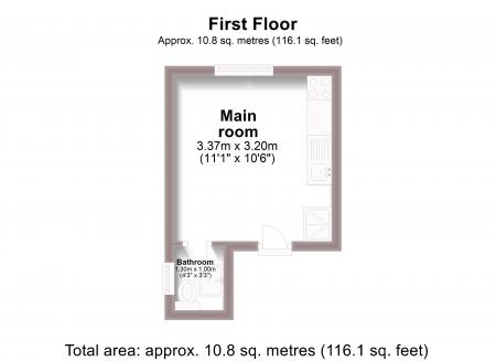 0 bedroom Flat to let in First avenue, Hove, BN3