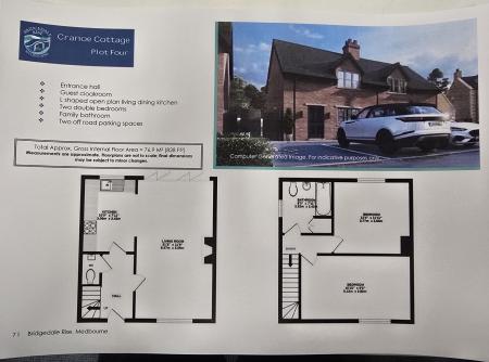 2 bedroom Semi-detached house to let in 4 Bridgedale Rise, Medbourne, LE16