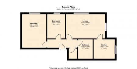 2 bedroom Flat for sale in Hadrians Court, Fletton, Peterborough, PE2