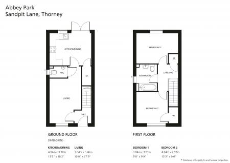 2 bedroom End of terrace house for sale in Samuel Place, Peterborough, PE6