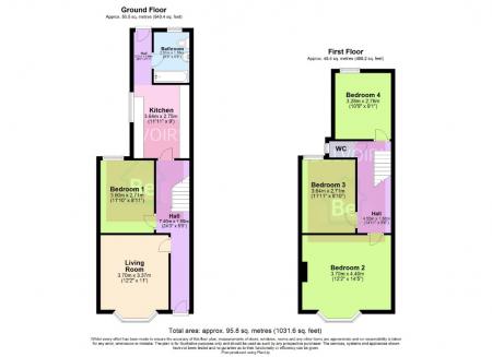 4 bedroom Terraced House to let in Livingstone Road, Southampton, SO14