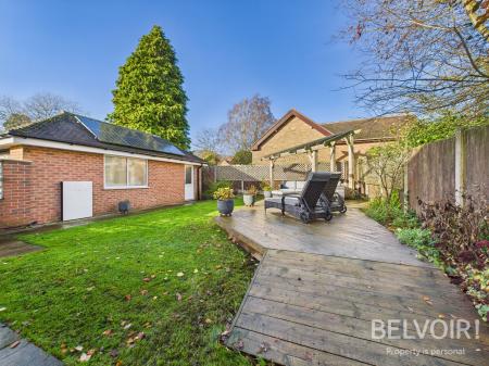 3 bedroom Detached bungalow for sale in Bedcroft, Barlaston, ST12