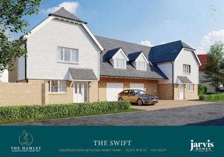 4 bedroom Semi-detached house for sale in The Hamlet, Chilmington Green, Ashford, TN23