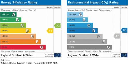 2 bedroom Flat to let in Maiden Street, Barnstaple, EX31