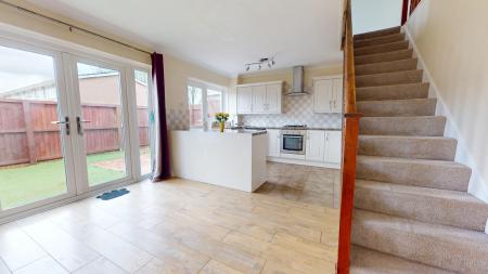 3 bedroom End of terrace house for sale in Mur Gwyn, Rhiwbina, Cardiff, CF14