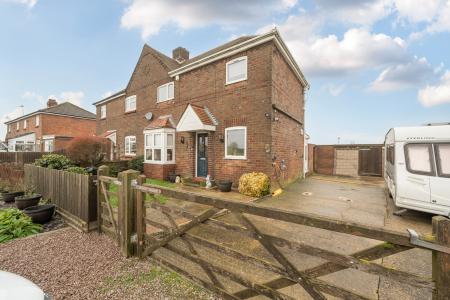 2 bedroom Semi-detached house for sale in Thorpe Tilney, Lincoln, LN4